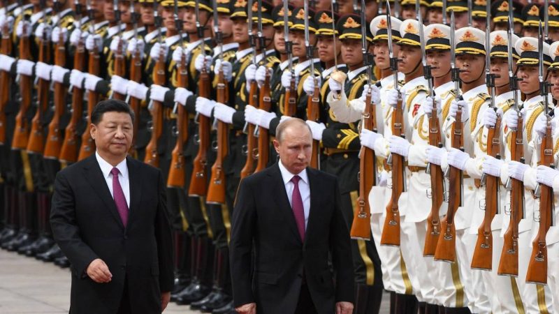 China and India Join Russian Military Exercise