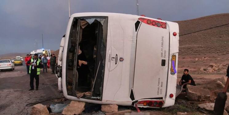 Bus Overturn of Pilgrims on Ilam-Mehram Route