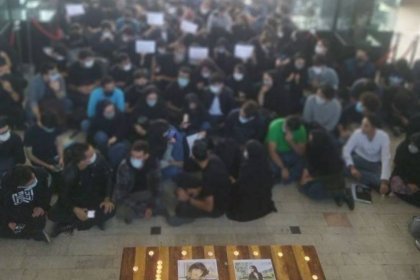 The Fortieth Day of Mahsa Amini at Kharazmi University in Tehran