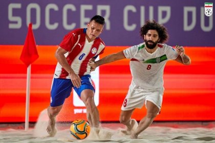 Iran National Beach Soccer Team's Dominant Victory