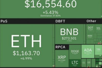 Bitcoin Price Returns to the $16,000 Range