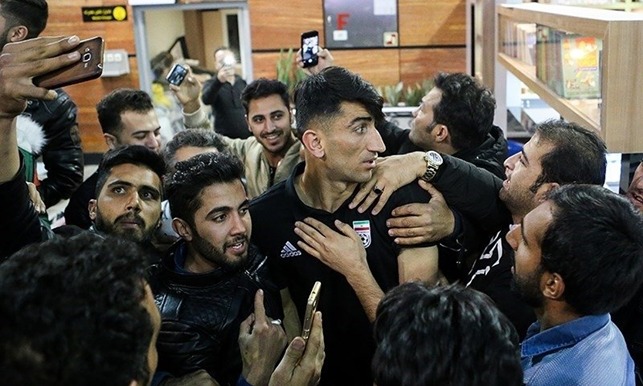 The National Football Team Returned to Iran