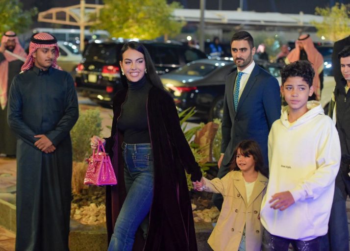 An Arab's secret recording of Georgina, Ronaldo's fiancée