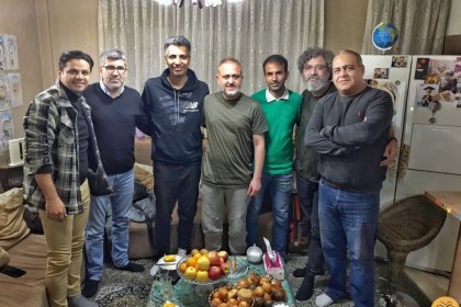 Adel Ferdowsipour met Ehsan Peyravarnash