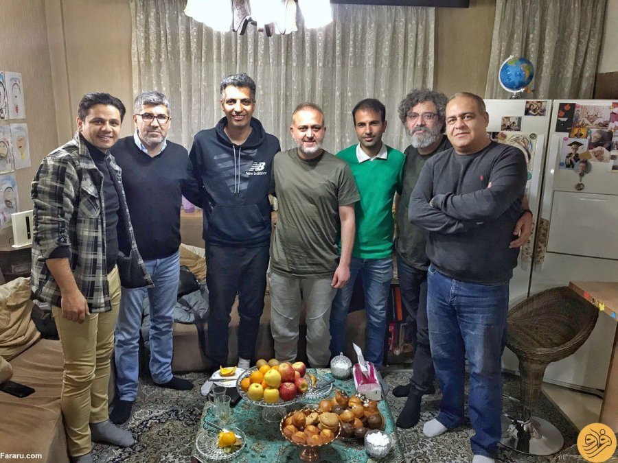 Adel Ferdowsipour met Ehsan Peyravarnash