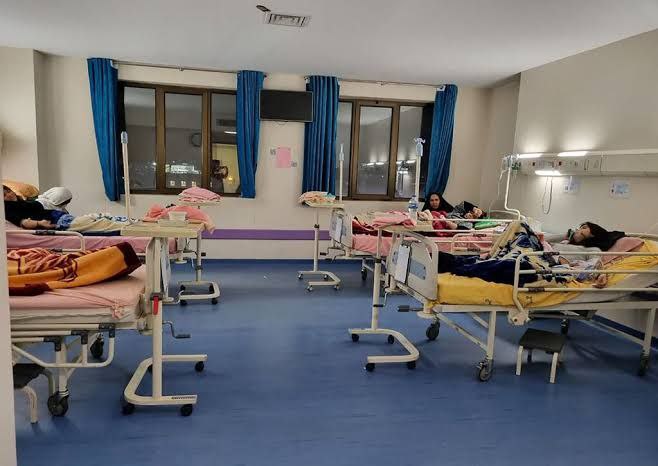 A member of the Health Commission of the Parliament says poisoning of students is intentional