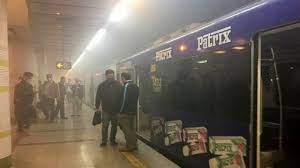 Gas Smell at the Metro Station and Shortness of Breath for Passengers