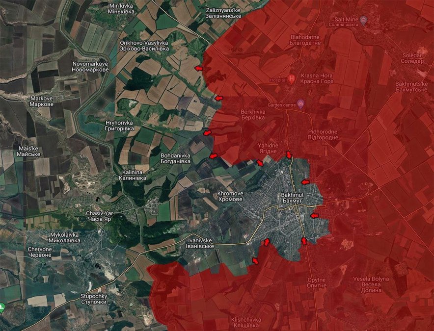 Russian forces gain control over eastern Bakumot