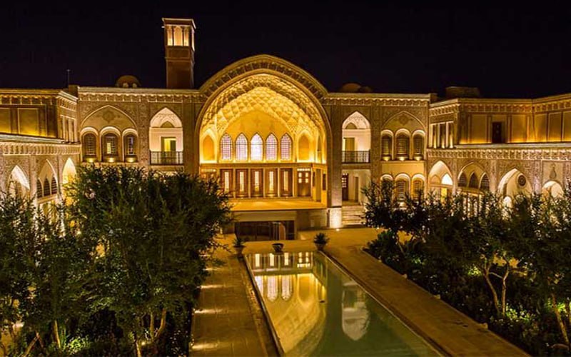 The Aamiriye Hotel in Kashan has been sealed