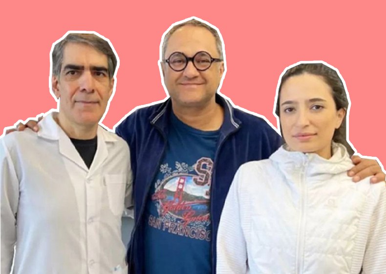 انتشار تصویر بدون حجاب نگار جواهریان در یک مرکز پزشکی