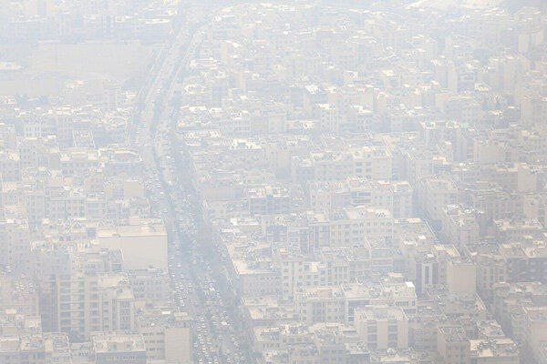 تهرانیها ۱۷۰ روز هوای آلوده تنفس کردند