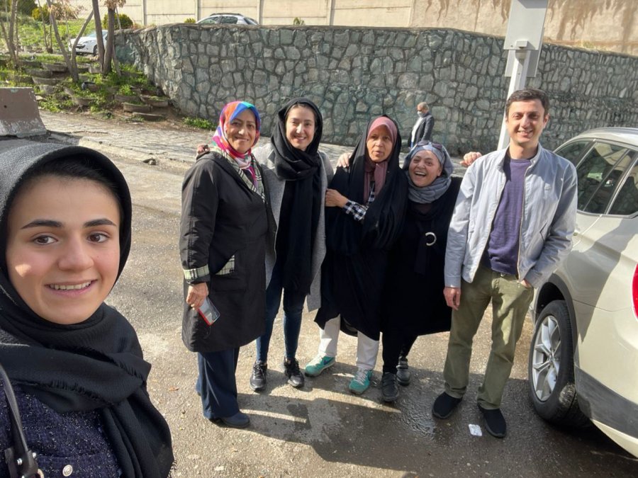 Faiza Hashemi Came on Leave