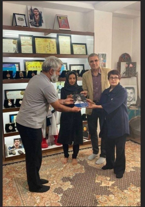 Nasrin Studied Went to Mohammad Mehdi Karami's House