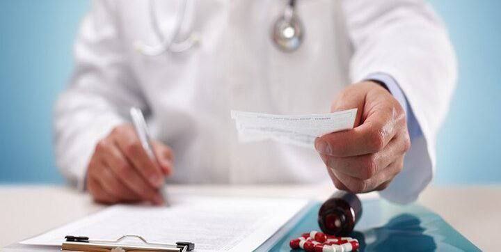 Receiving Coins and Dollars for Treating Patients