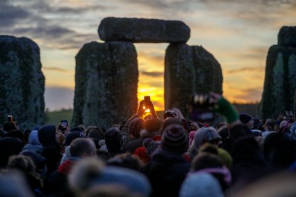 Winter Solstice Celebration at Stonehenge