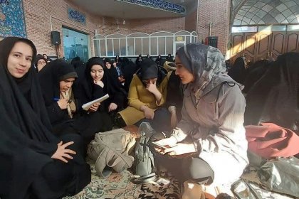 Holding the Hijab Exam in Tabriz