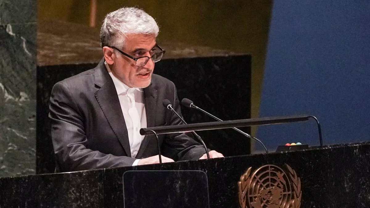 Iran's Ambassador to the UN: Our Connection with the Resistance Group Can Be Compared to NATO