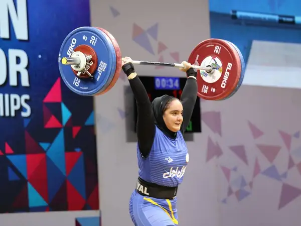 Kijan Maqsoudi's Brilliance in the Asian Women's Weightlifting Championships