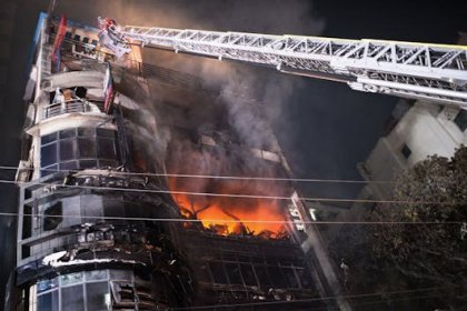 Fire in Bangladesh building leaves 46 dead