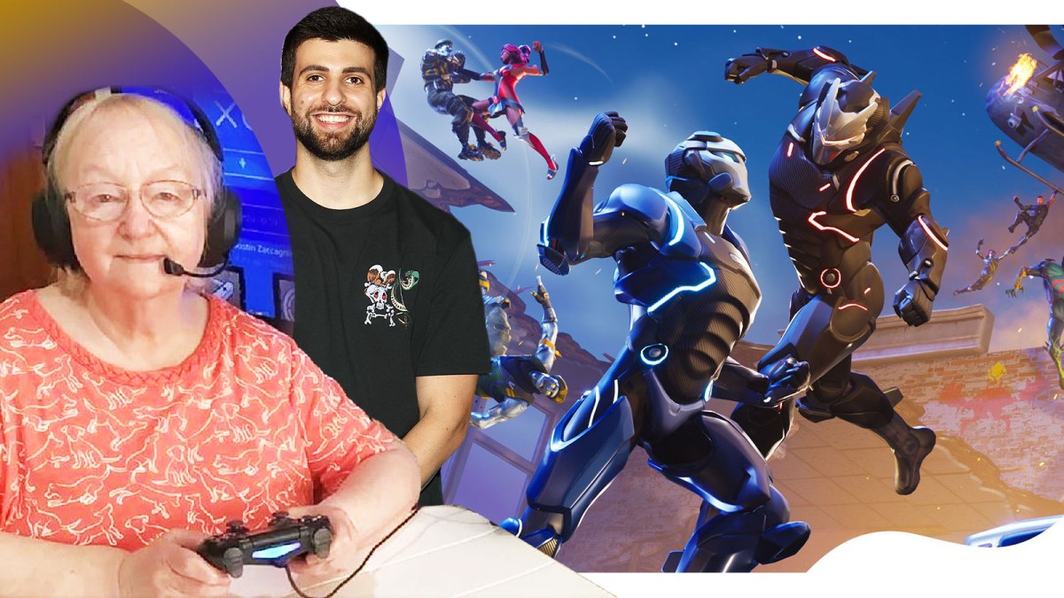 A 75-year-old grandmother achieves global fame in Fortnite