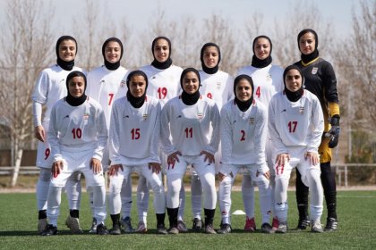 Young Iranian Female Footballers Ranked Tenth in Asia