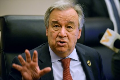Antonio Guterres الأمين العام للأمم المتحدة: الشرق الأوسط على شفا أزمة