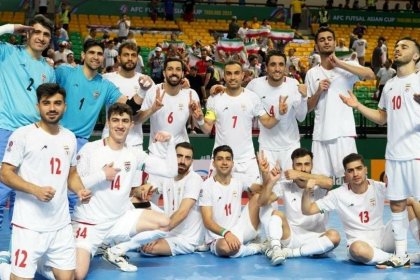 إيران تفوز ببطولة كأس آسيا لكرة الصالات