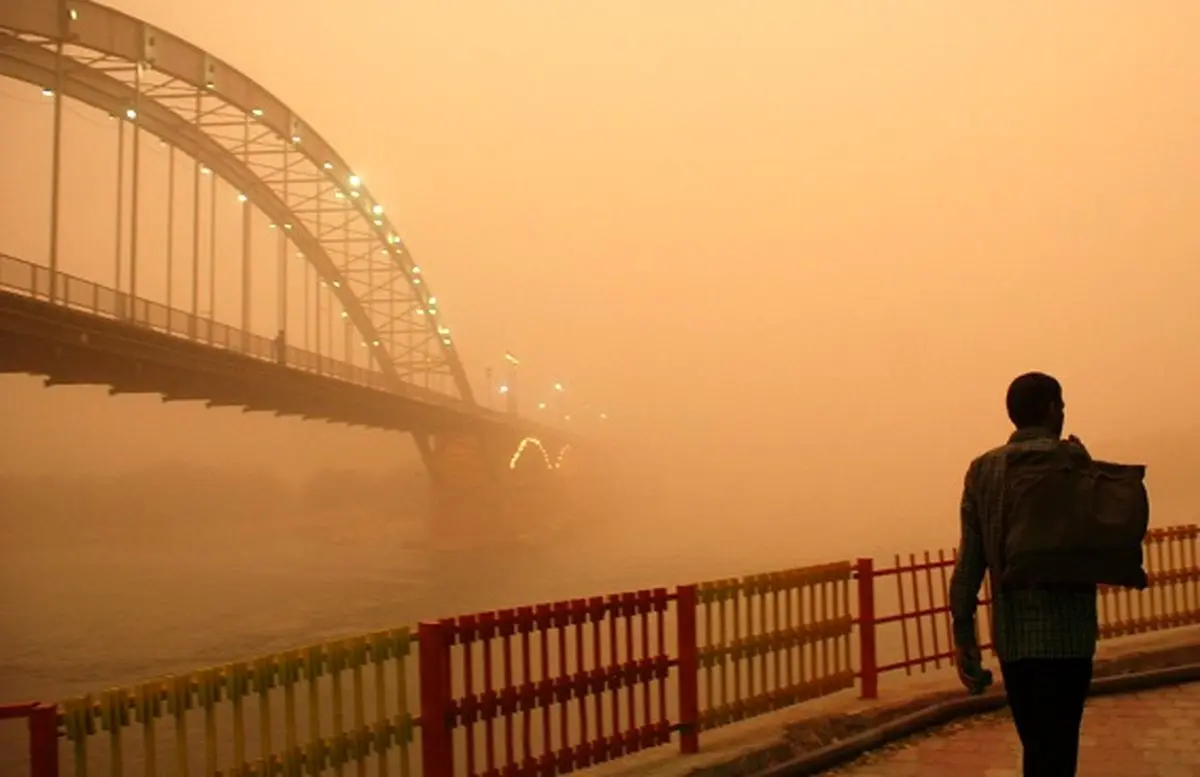Air Pollution in Ahvaz and Susangerd Cities is at Red Alert