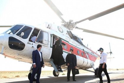The Iranian Red Crescent currently has no trace of the helicopter found