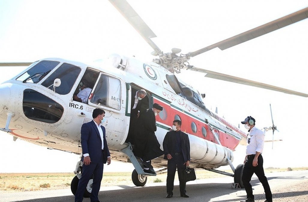 The Iranian Red Crescent currently has no trace of the helicopter found