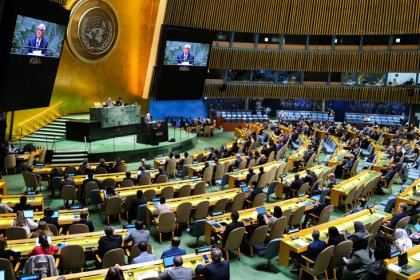 UN General Assembly Votes in Favor of Palestine's Request for Full Membership