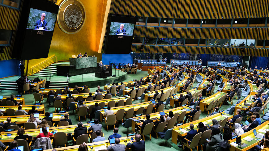 UN General Assembly Votes in Favor of Palestine's Request for Full Membership