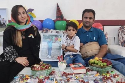 میثم پیرفلک در تولد ۱۱ سالگی کیان: جسمت کنار ما نیست اما در هر حال همراه مایی