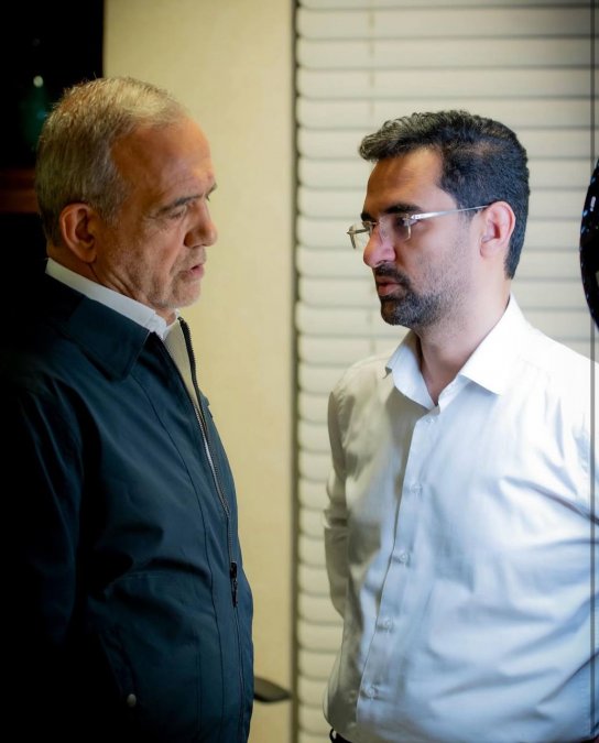Azari Jahromi Pezeshkian compensates budget deficit by lifting sanctions, not by increasing gasoline prices