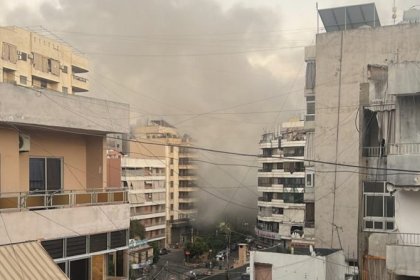 رويترز، سُمع دوي انفجار قوي في بيروت عاصمة لبنان