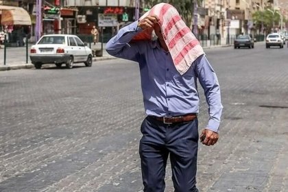 تجاوز درجة حرارة الهواء في محافظة بوشهر 50 درجة