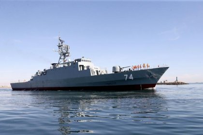Destroyer Sahand of the Navy in the Bandar Abbas area had an accident