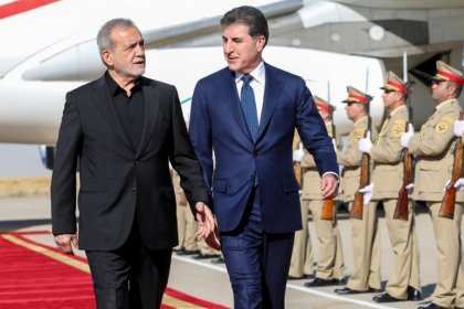 Barzani, رئيس إقليم كردستان: لن نسمح باستخدام أراضي الإقليم لضرب إيران
