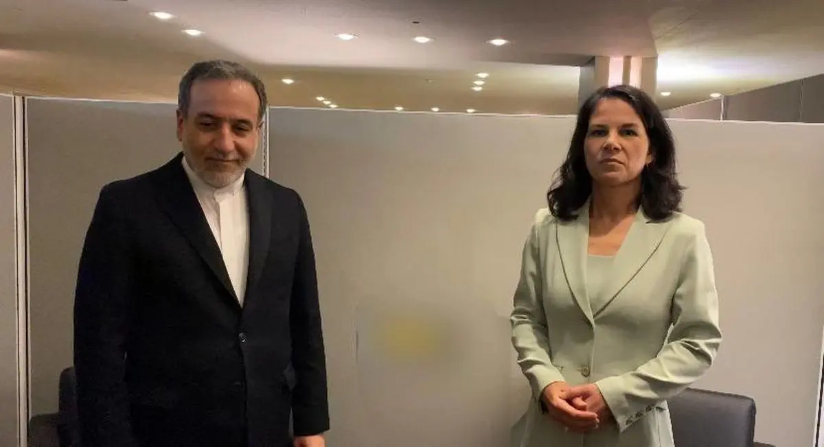 لقاء عراقجي مع وزير الخارجية الألماني في نيويورك
