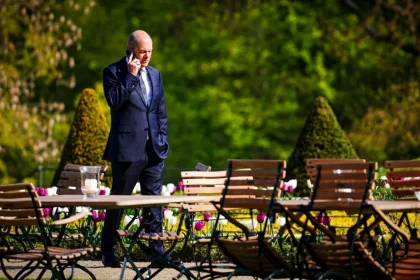 First contact of German Chancellor with Putin after 2 years