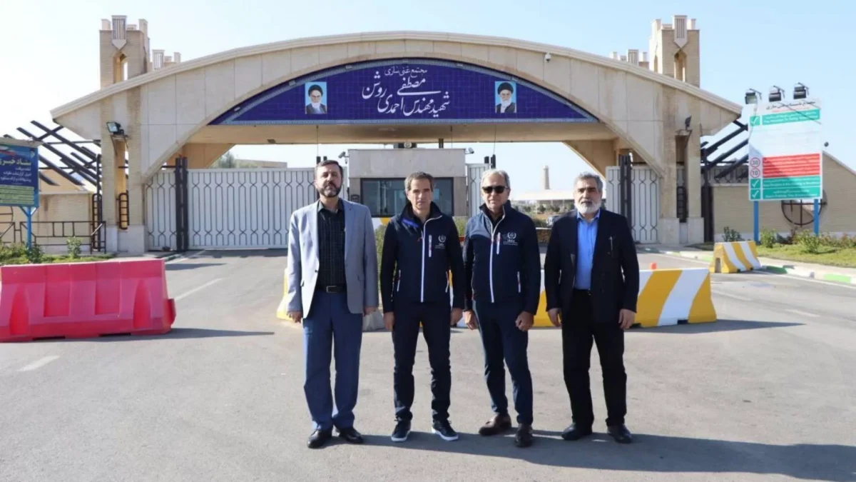 Grosi's Visit to Fordow and Natanz Nuclear Sites