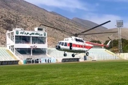 مدیرعامل باشگاه خیبر: برای خشک کردن چمن ورزشگاه تختی خرمآباد بالگرد اجاره کردیم