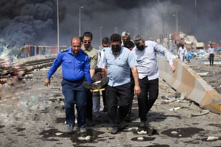 The highest percentage of victims in the Rajaee Port explosion were workers