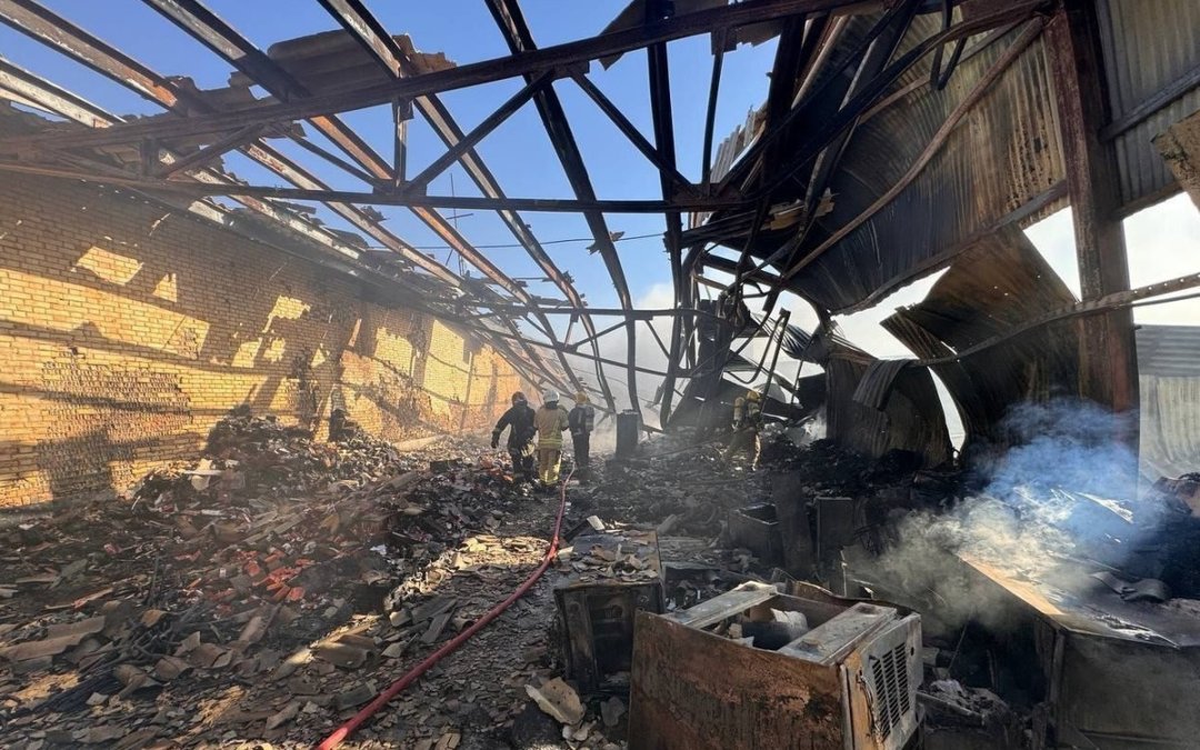 Fire in Mashhad Motorcycle Factory Contained Without Casualties
