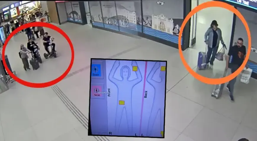 During an inspection at Istanbul airport, six kilograms of gold were discovered from the genital area of three women