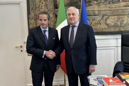 Italian Foreign Minister and Grossi Agree: Iran's Nuclear Issue Should Be Resolved Through Negotiation
