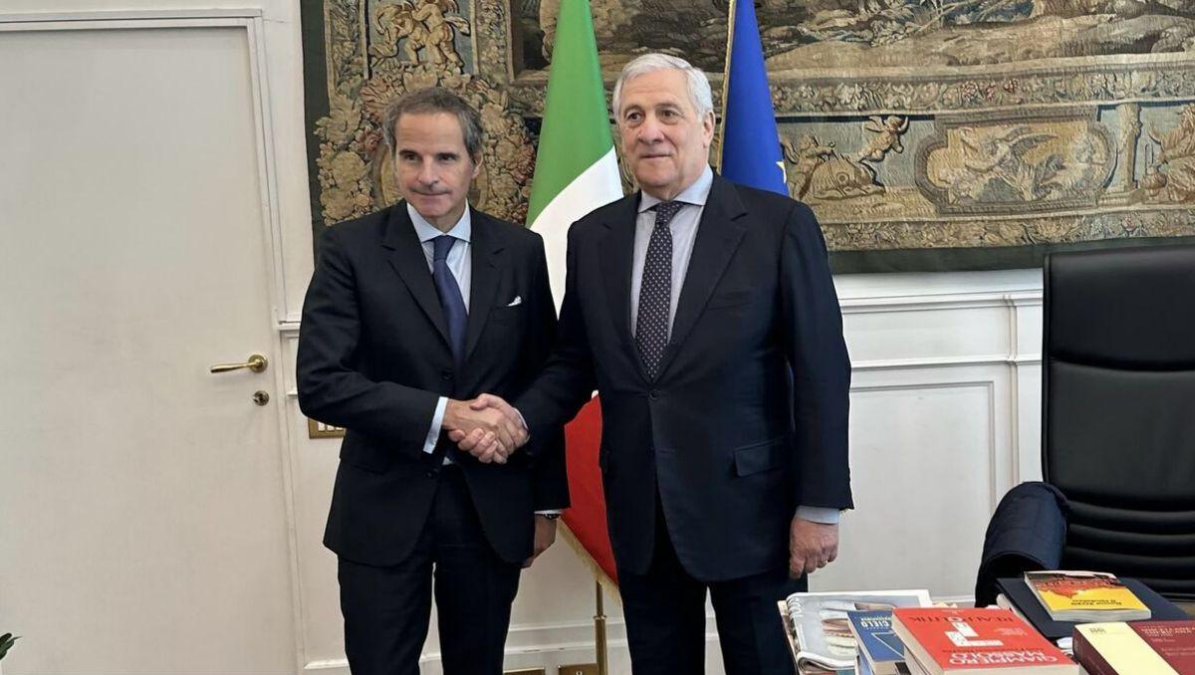 Italian Foreign Minister and Grossi Agree: Iran's Nuclear Issue Should Be Resolved Through Negotiation