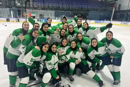 The Iranian Women's National Ice Hockey Team Became the Asian Runner-up