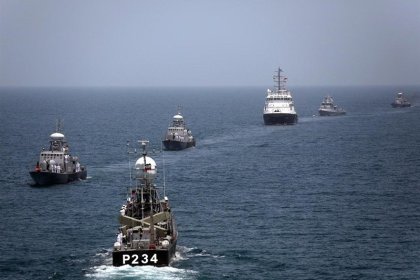 Joint Military Exercise of Iran and Russia in the Caspian Sea
