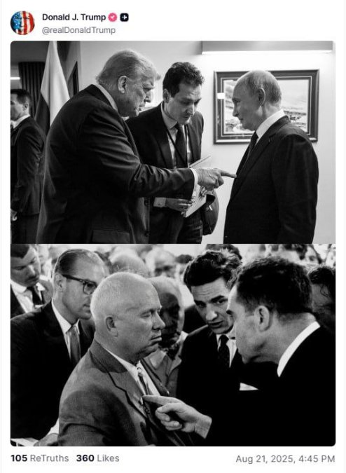 Trump Compares Himself to Nixon with Controversial Photo Release